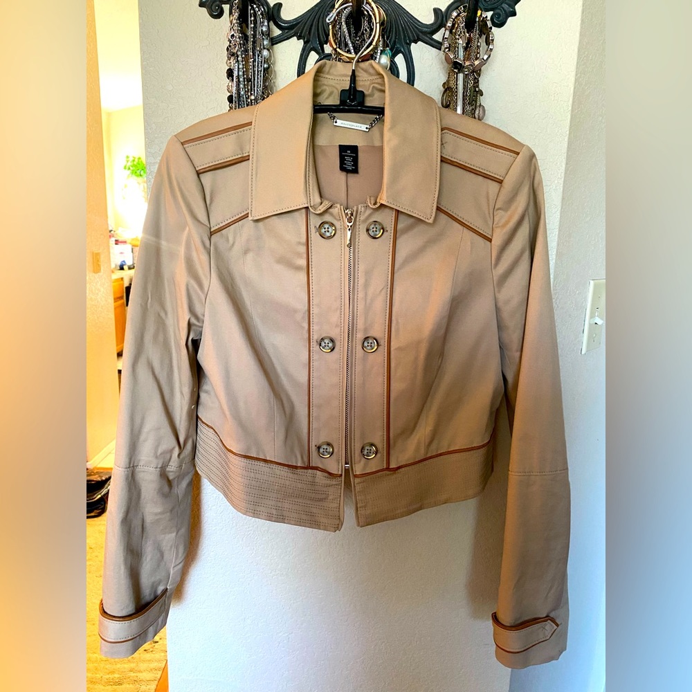 WHBM Cropped Jacket